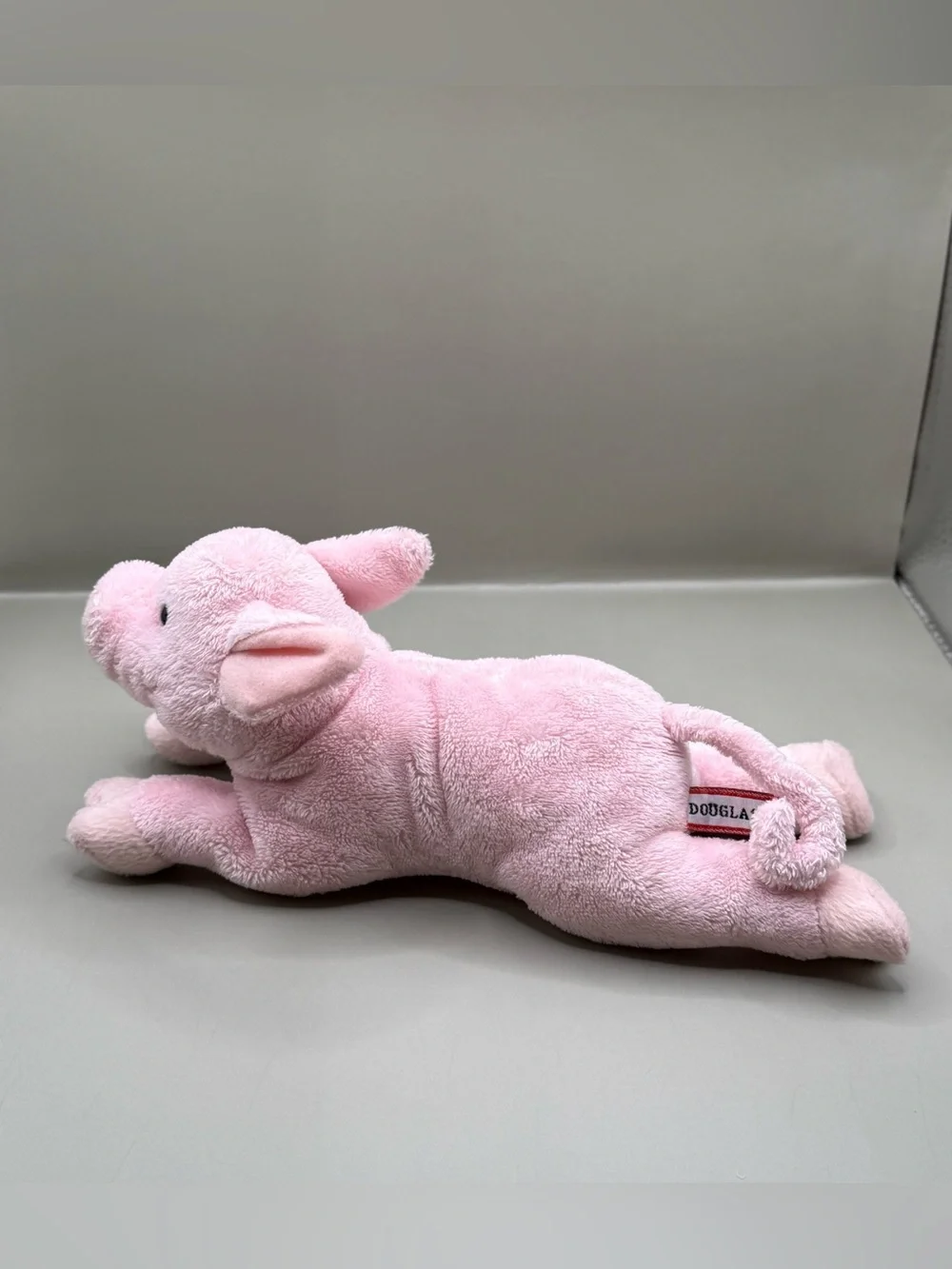 Douglas Animal Plush Lot - Buffalo, Pig, Sheep Lamb and Cow Stuffed Animals